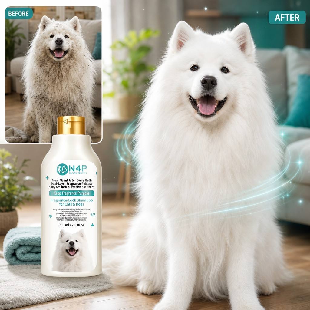 Dog Shampoo Whitening & Brightening Formula