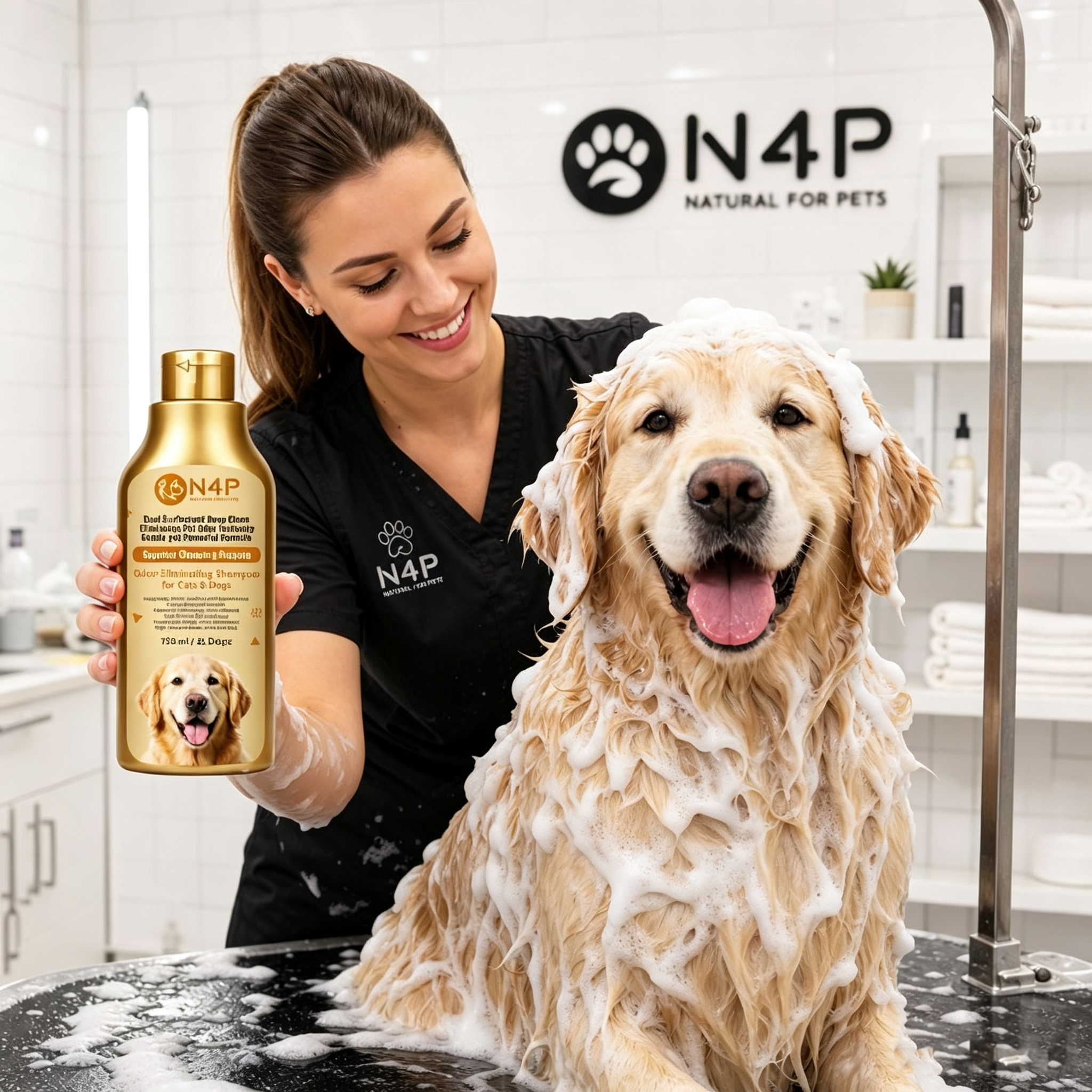 Dog Shampoo Whitening & Brightening Formula