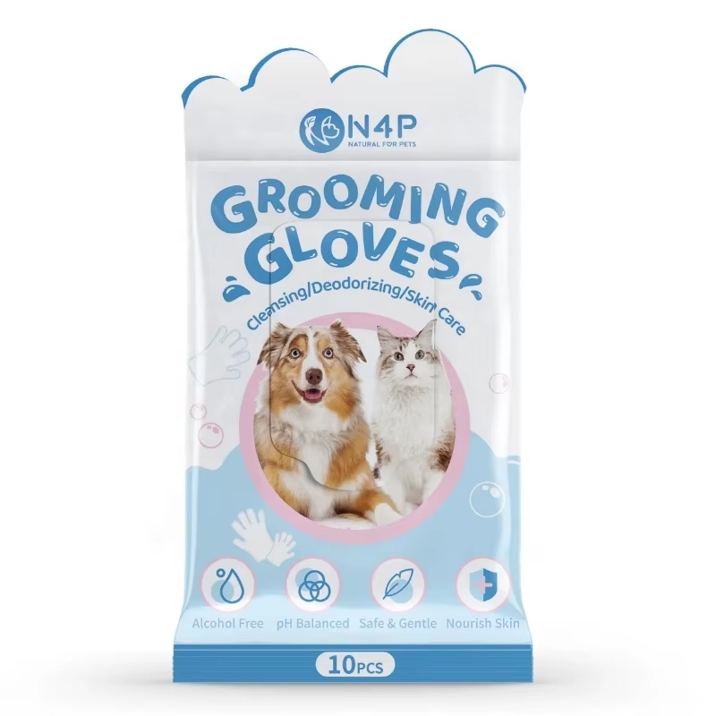 N4P Pet Cleaning Gloves