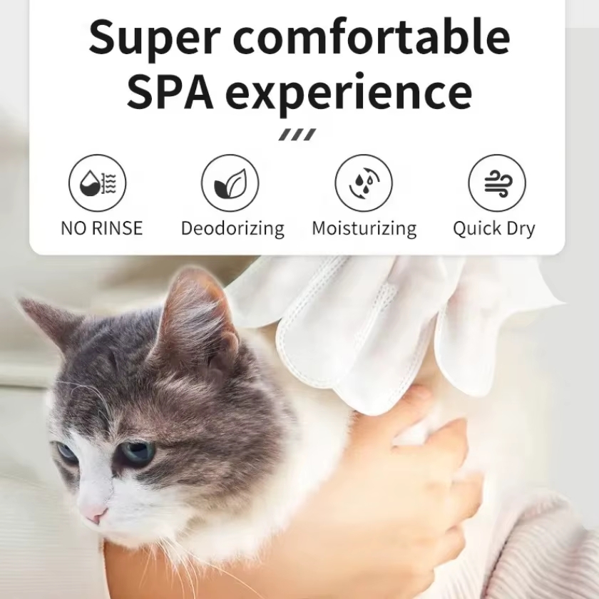 N4P Pet Cleaning Gloves