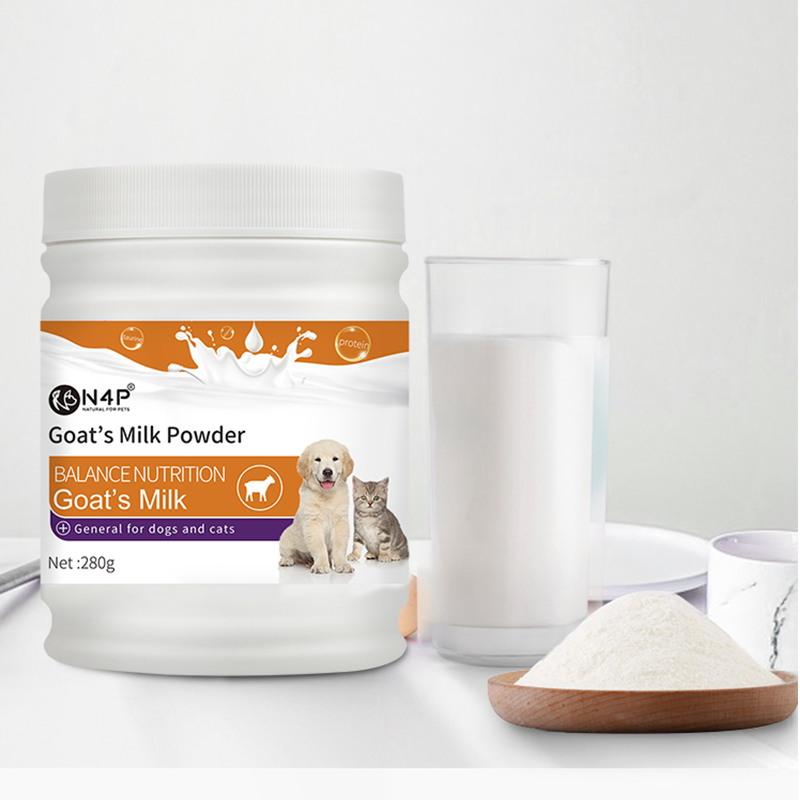 High-Protein Goat Milk Powder Pet Health Care Nutritional Supplement