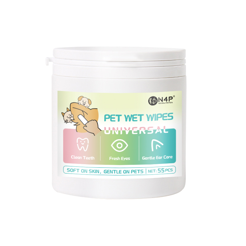 Pet dog cat ear teeth care finger Wipes