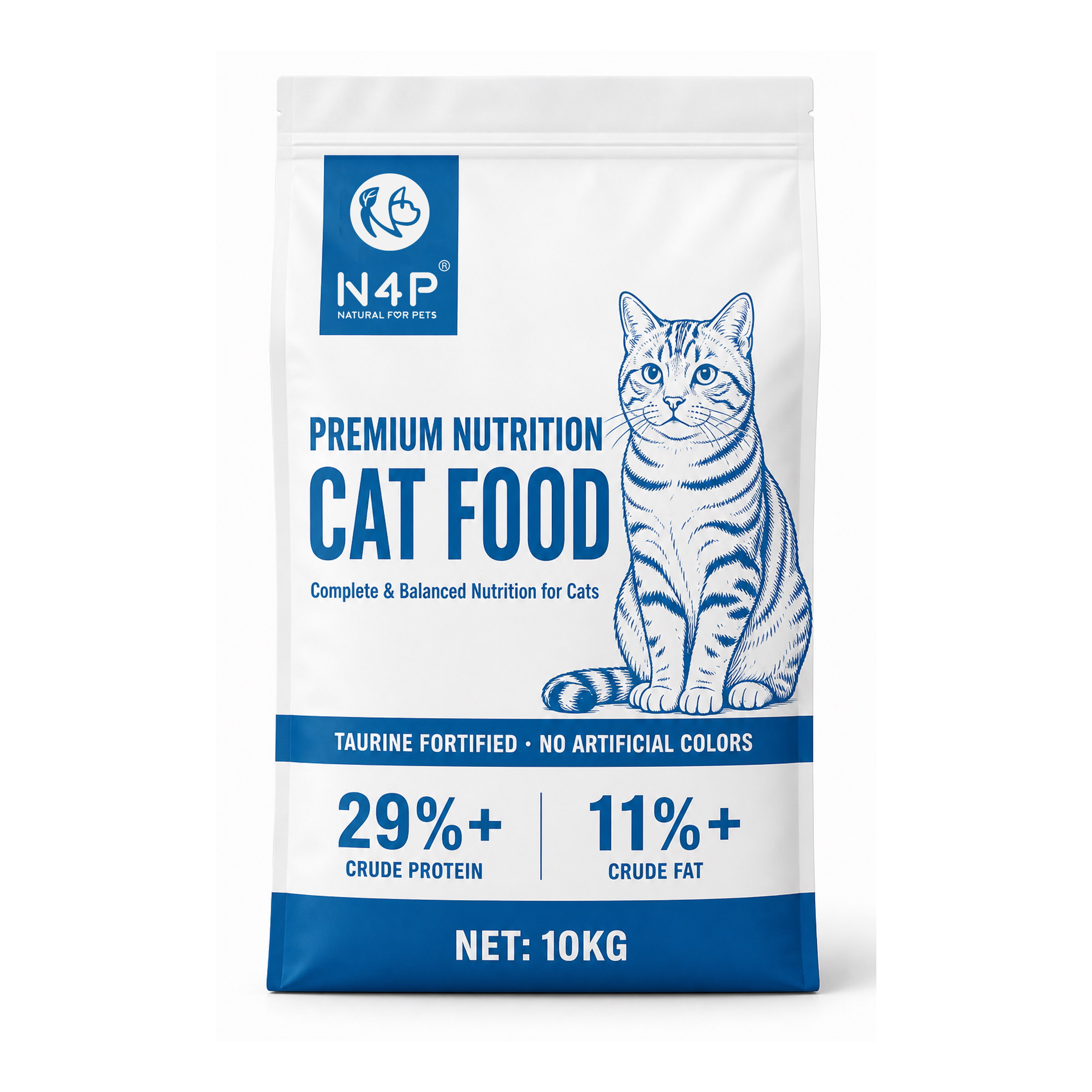 N4P Complete & Balanced Dry Cat Food