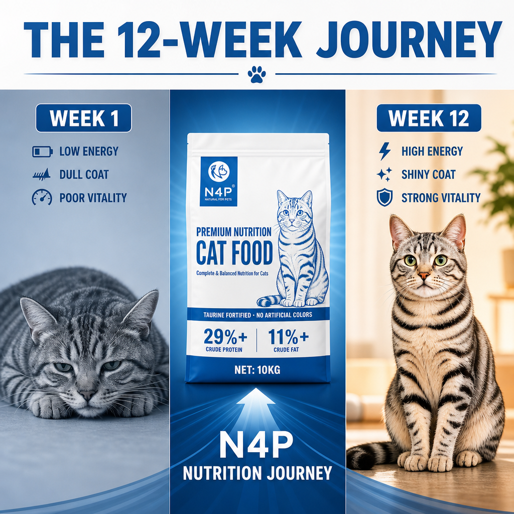 N4P Complete & Balanced Dry Cat Food