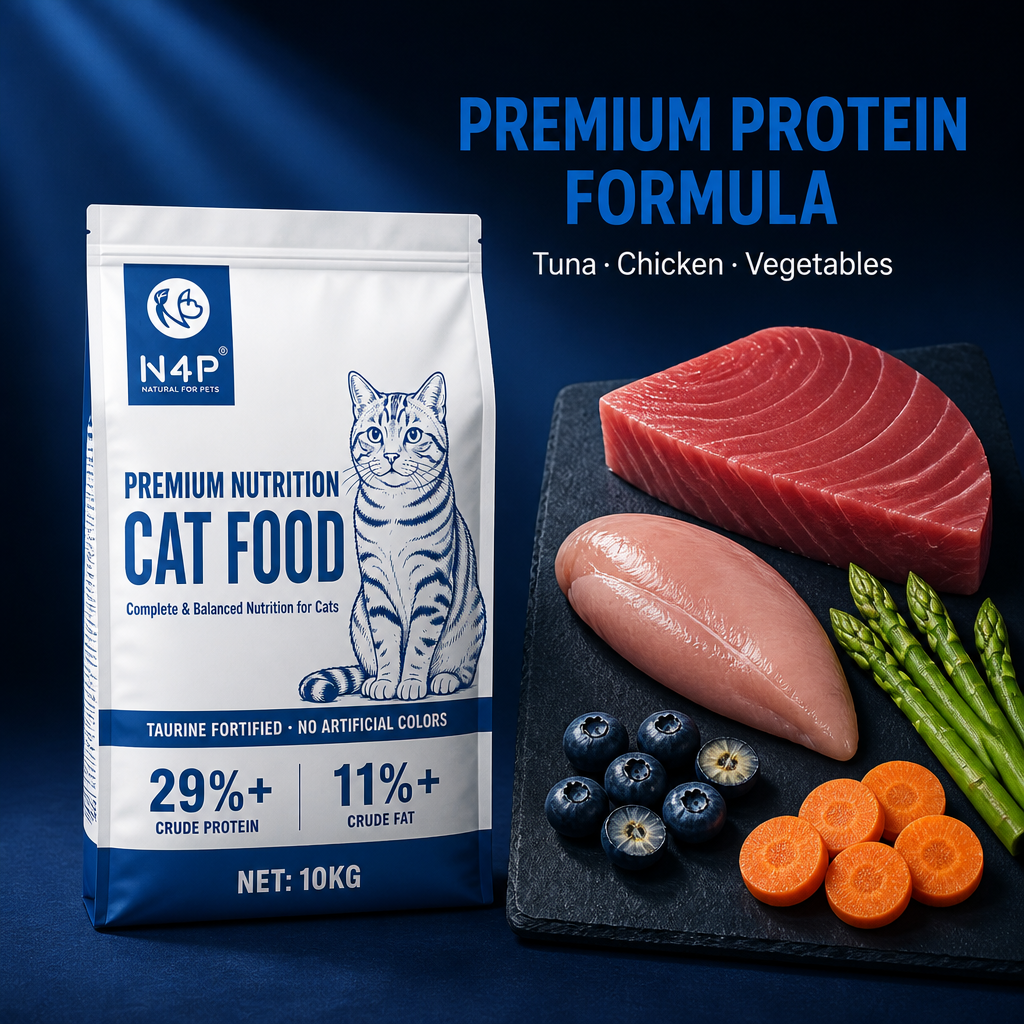 N4P Complete & Balanced Dry Cat Food
