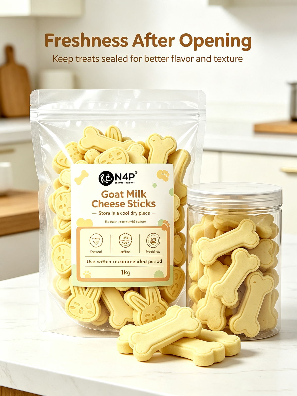 Cheese sticks dog treats(图1)
