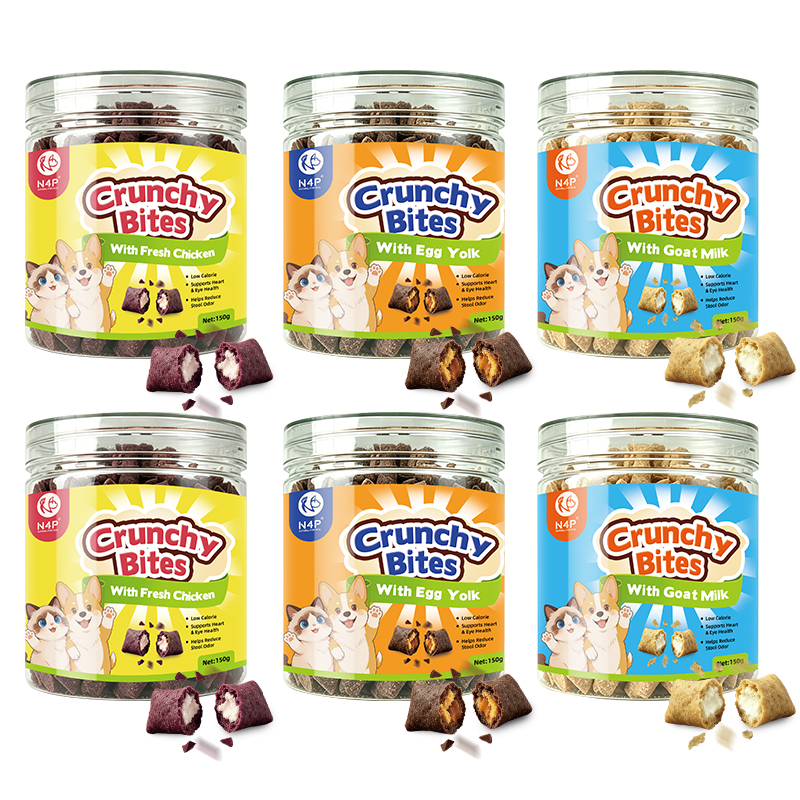 salmon crunch cat treats(图1)