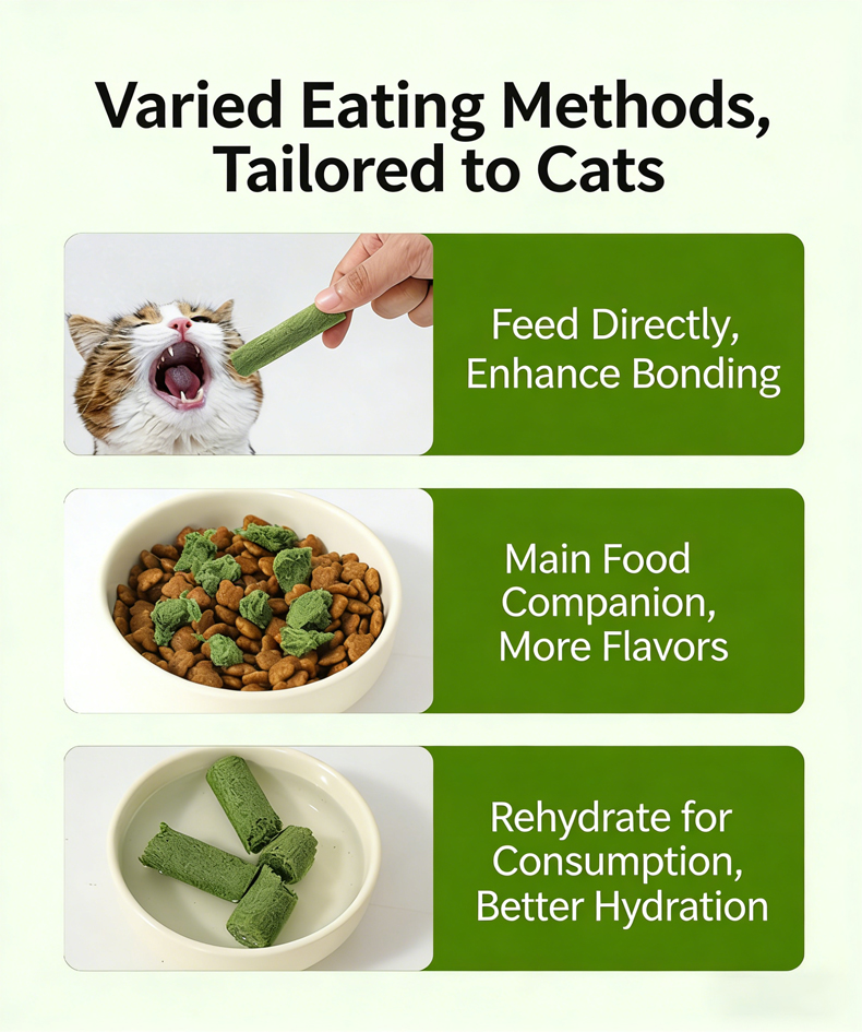 Freeze-Dried Chicken & Cat Grass Stick