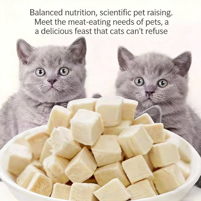 Freeze-Dried Chicken Chunks Cat Treats