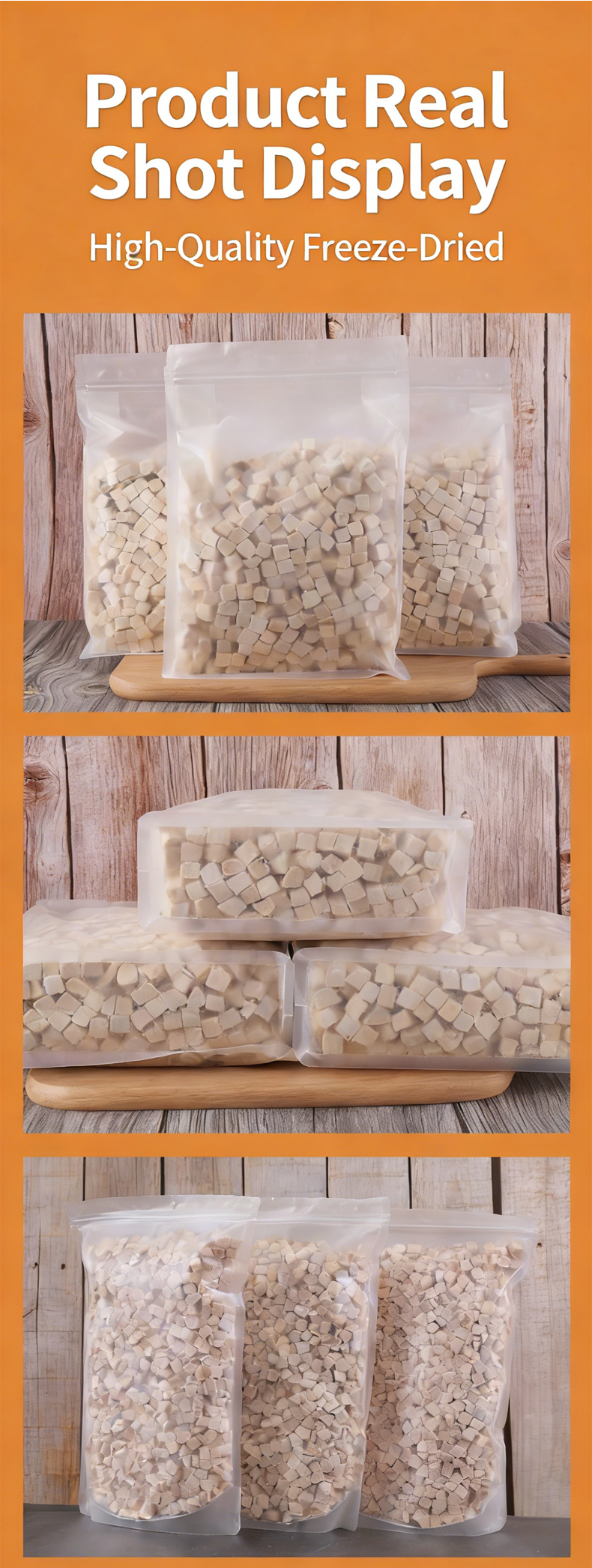 Freeze-Dried Chicken Chunks Cat Treats