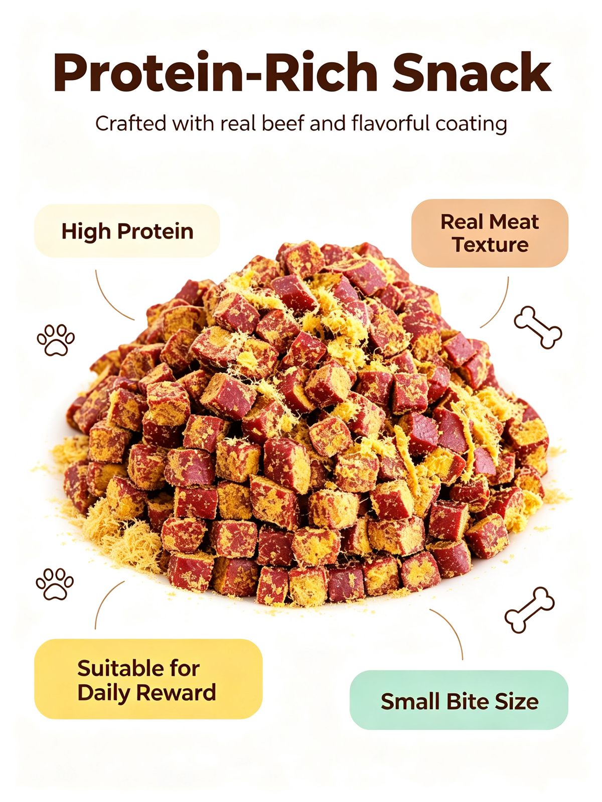 Freeze-dried Beef High Nutritional Pet Food