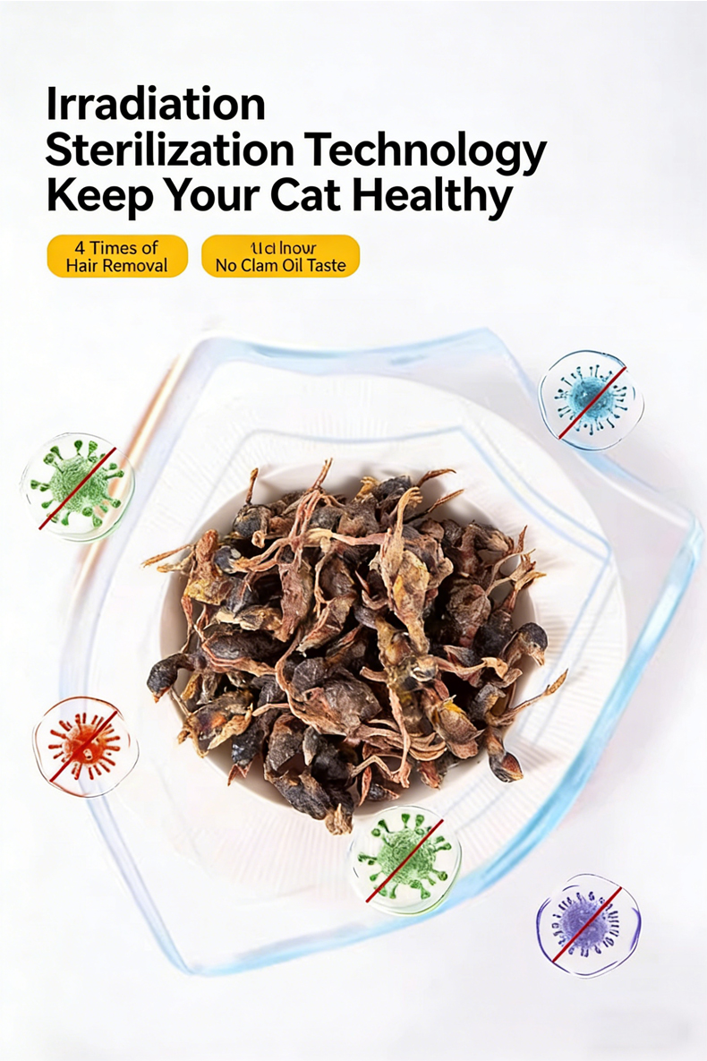 Freeze-Dried Quail Pet Snacks