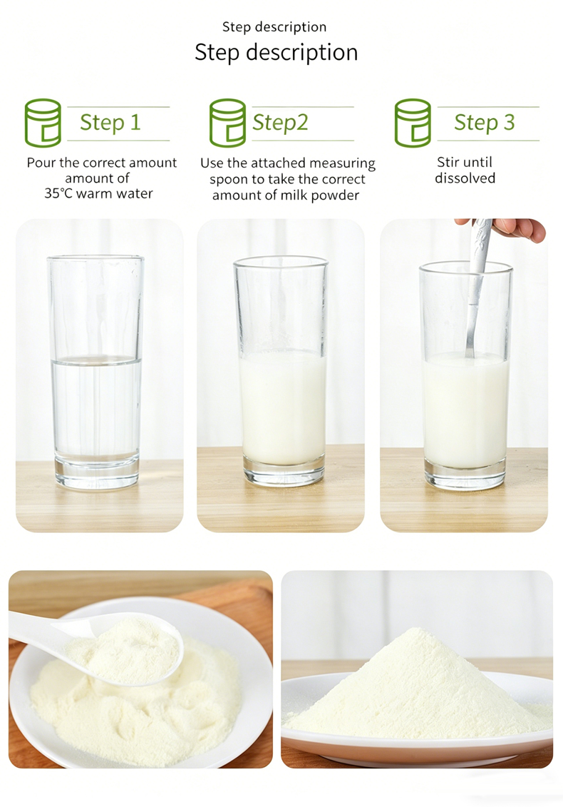 High-Protein Goat Milk Powder Pet Health Care Nutritional Supplement(图1)