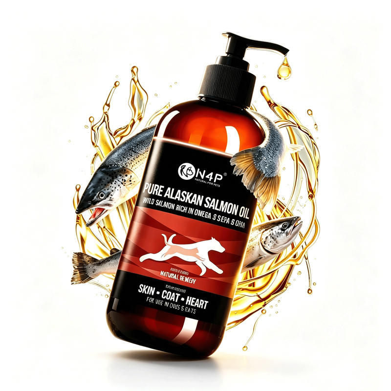 Salmon Oil Dog & Cat Nutritional Supplement
