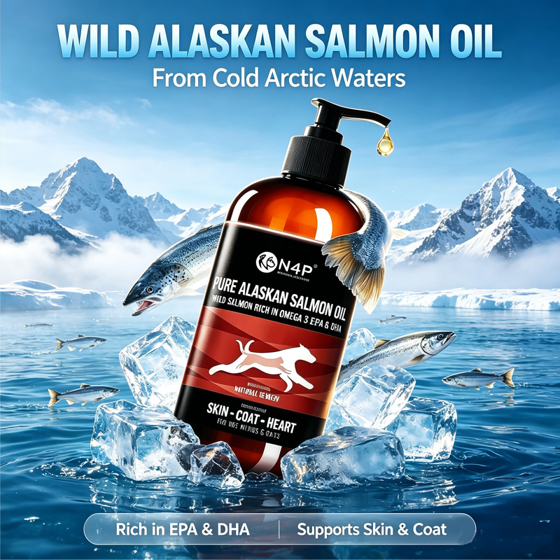 Salmon Oil Dog & Cat Nutritional Supplement