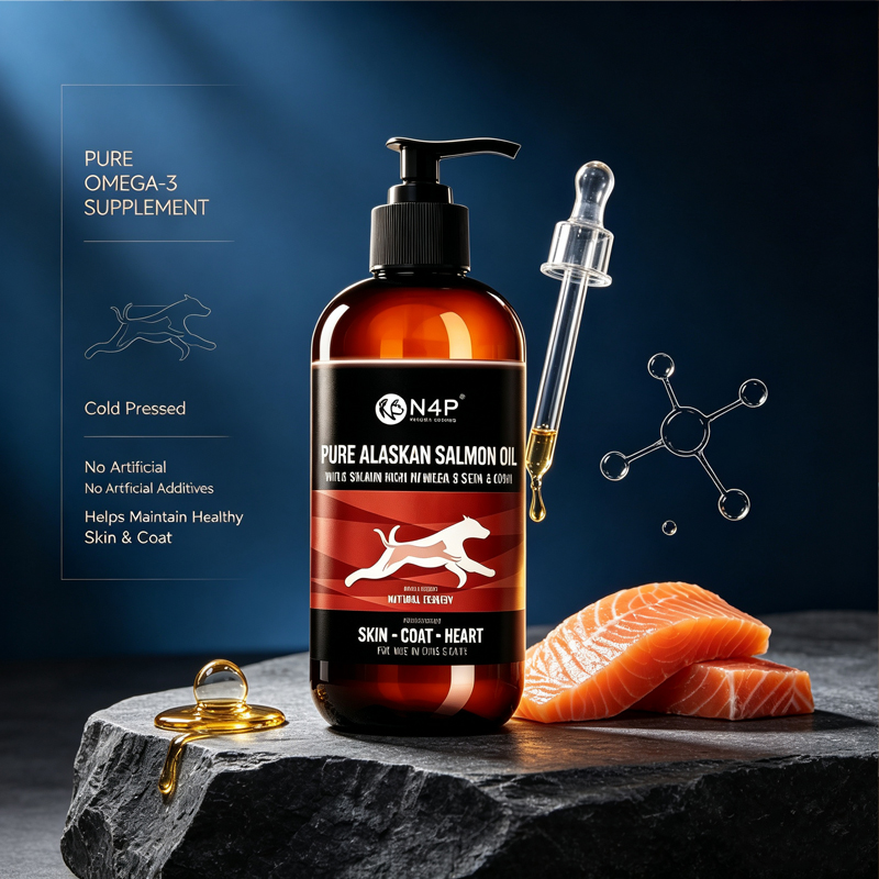 Salmon Oil Dog & Cat Nutritional Supplement(图1)