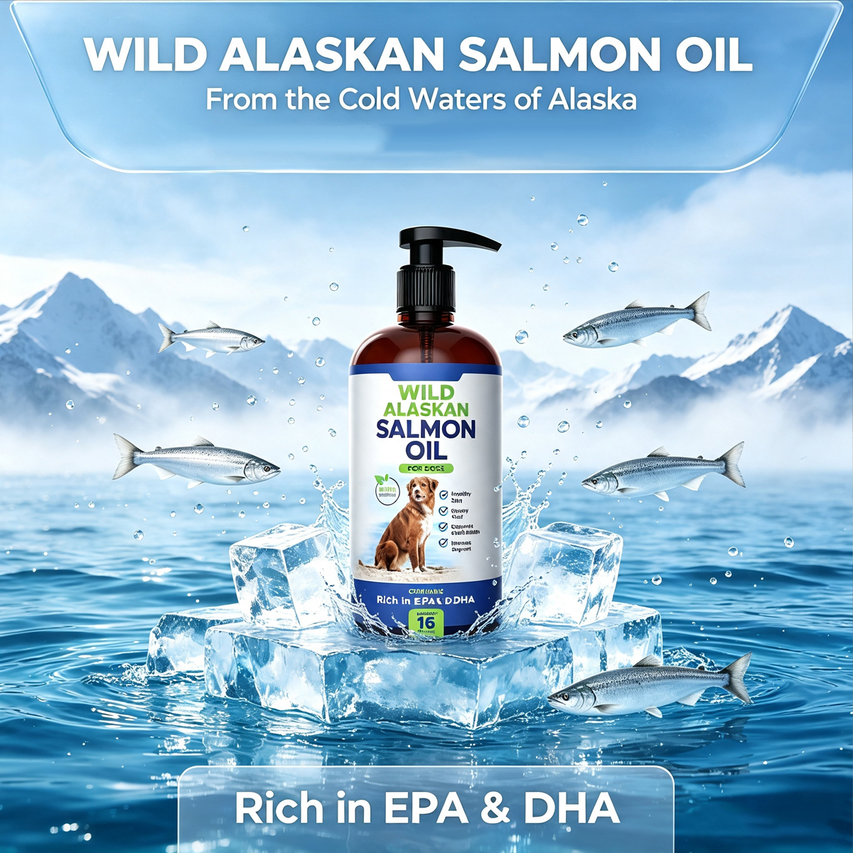 wild alaskan salmon oil for dog