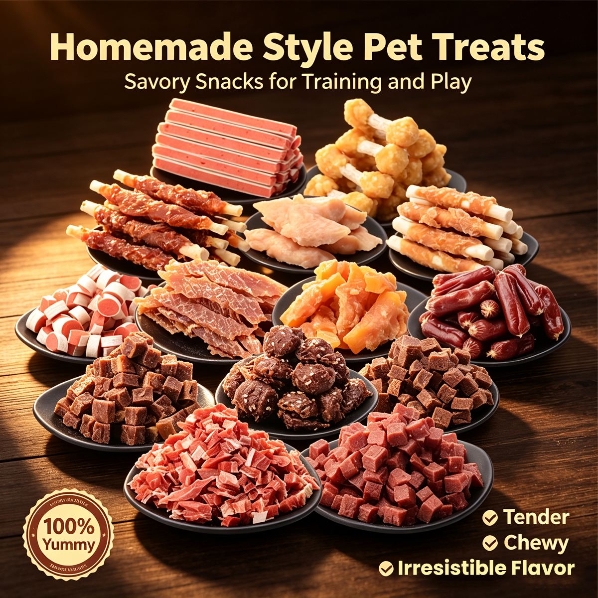 Tender Chewy High Protein Pet Treats 