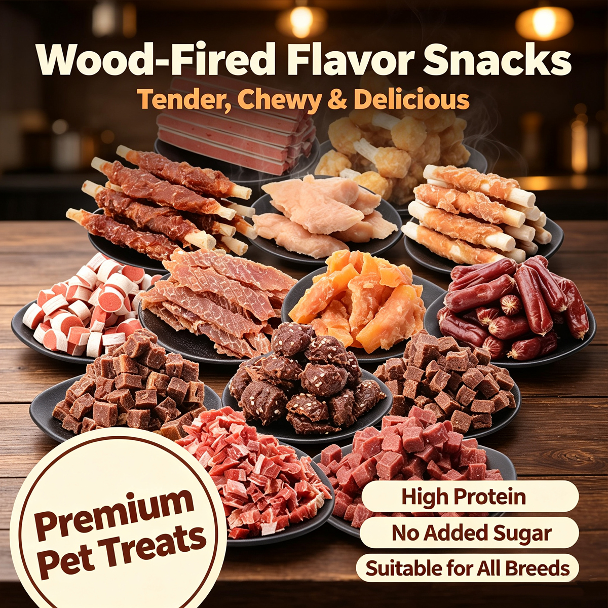 Tender Chewy High Protein Pet Treats 