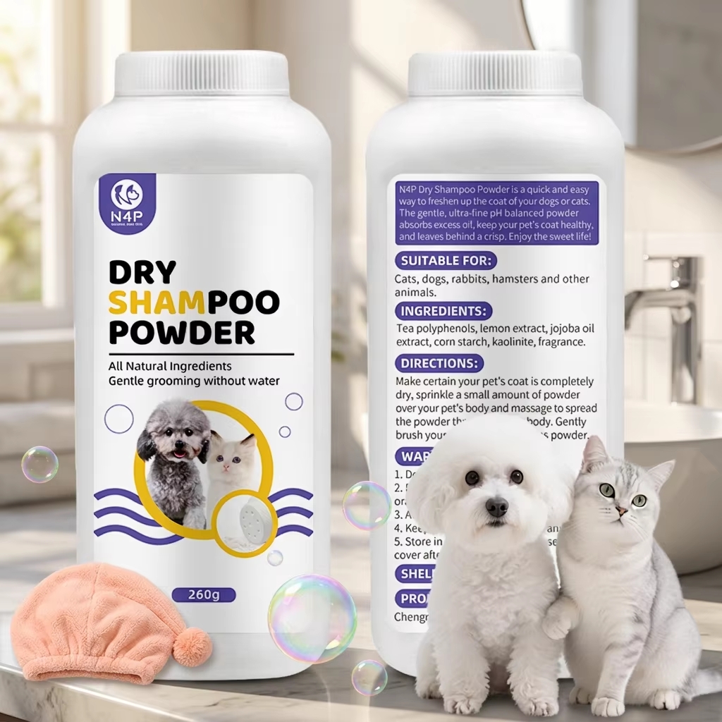 Pet Dry Shampoo Powder