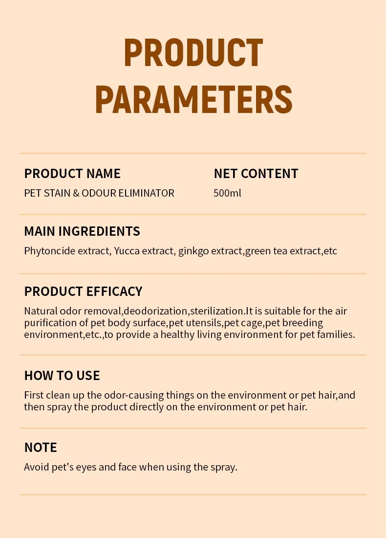 Pet Odour Eliminator