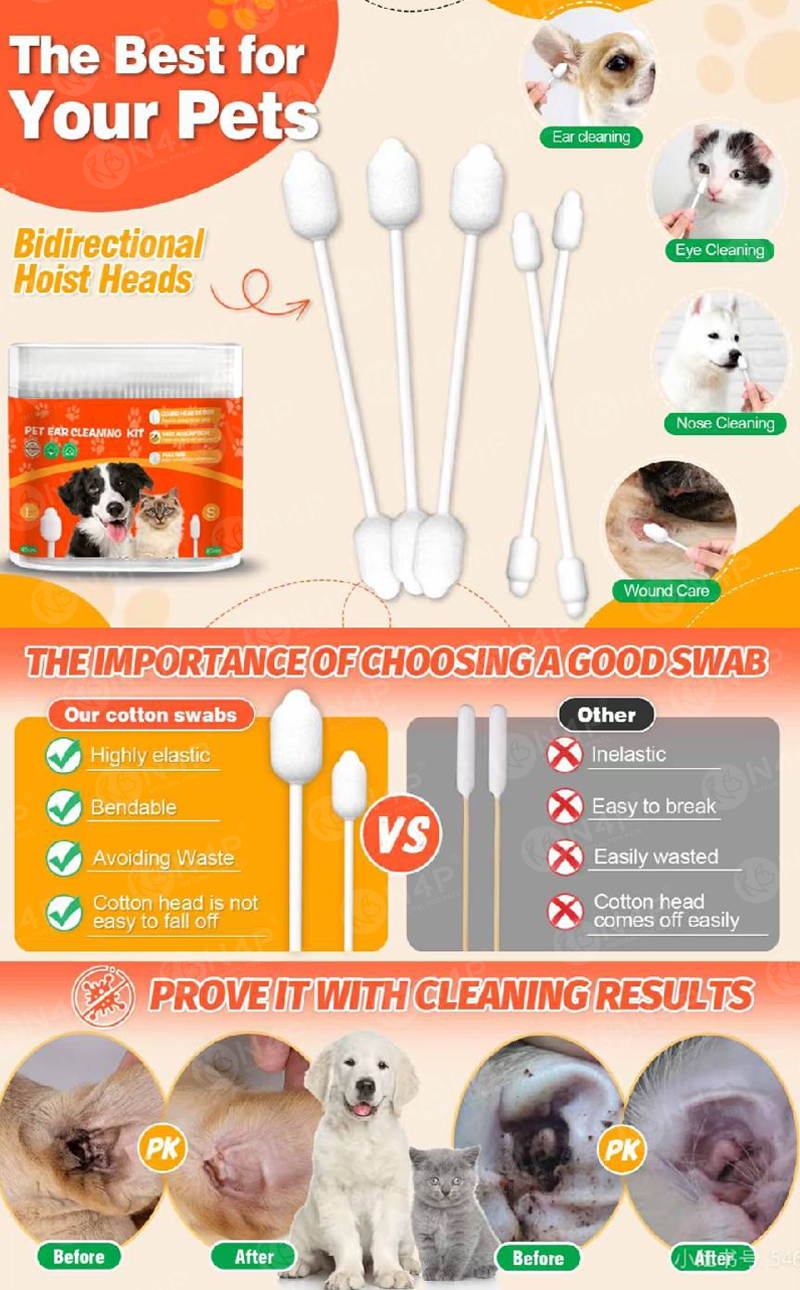pet cleaning swabs