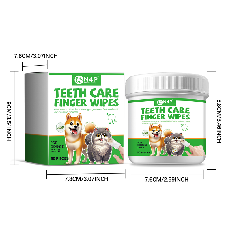  60pcs Anti-Odor Ear Mite Removal Ear Wipes for Dogs