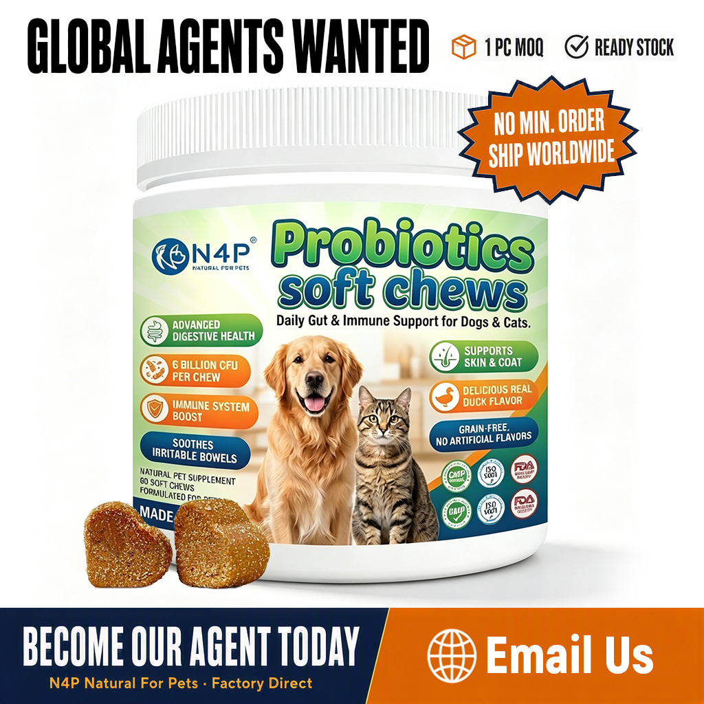 120 Probiotic chews for dogs