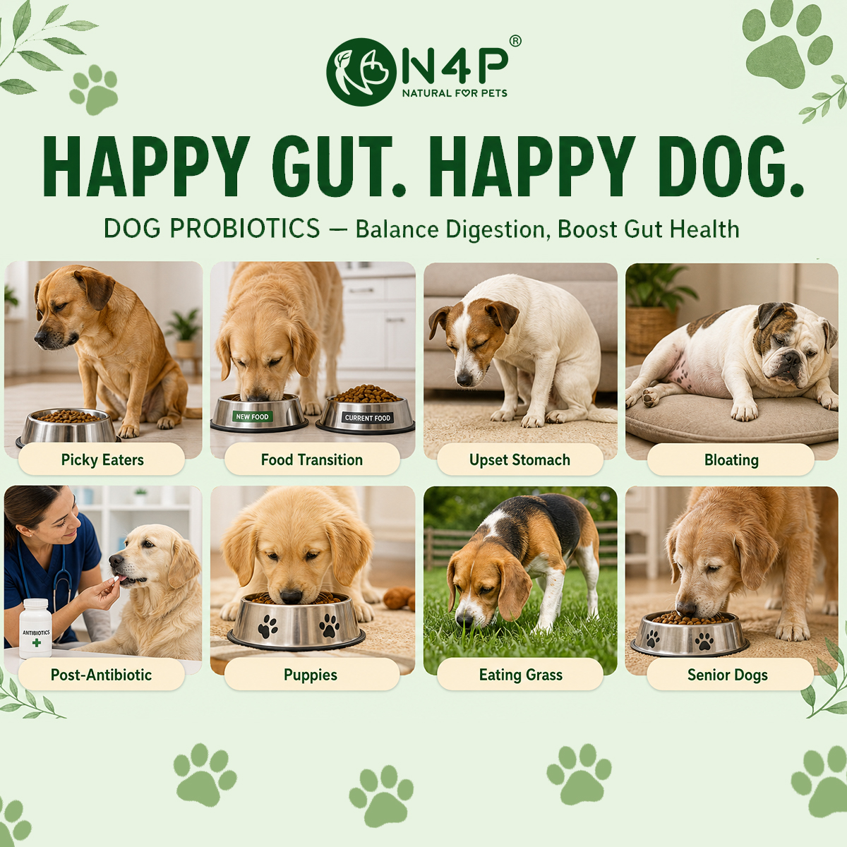 120 Probiotic chews for dogs
