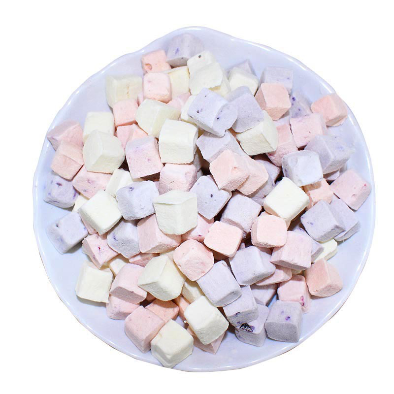 Freeze-Dried Pet Food Fruit & Milk Cheese Cubes