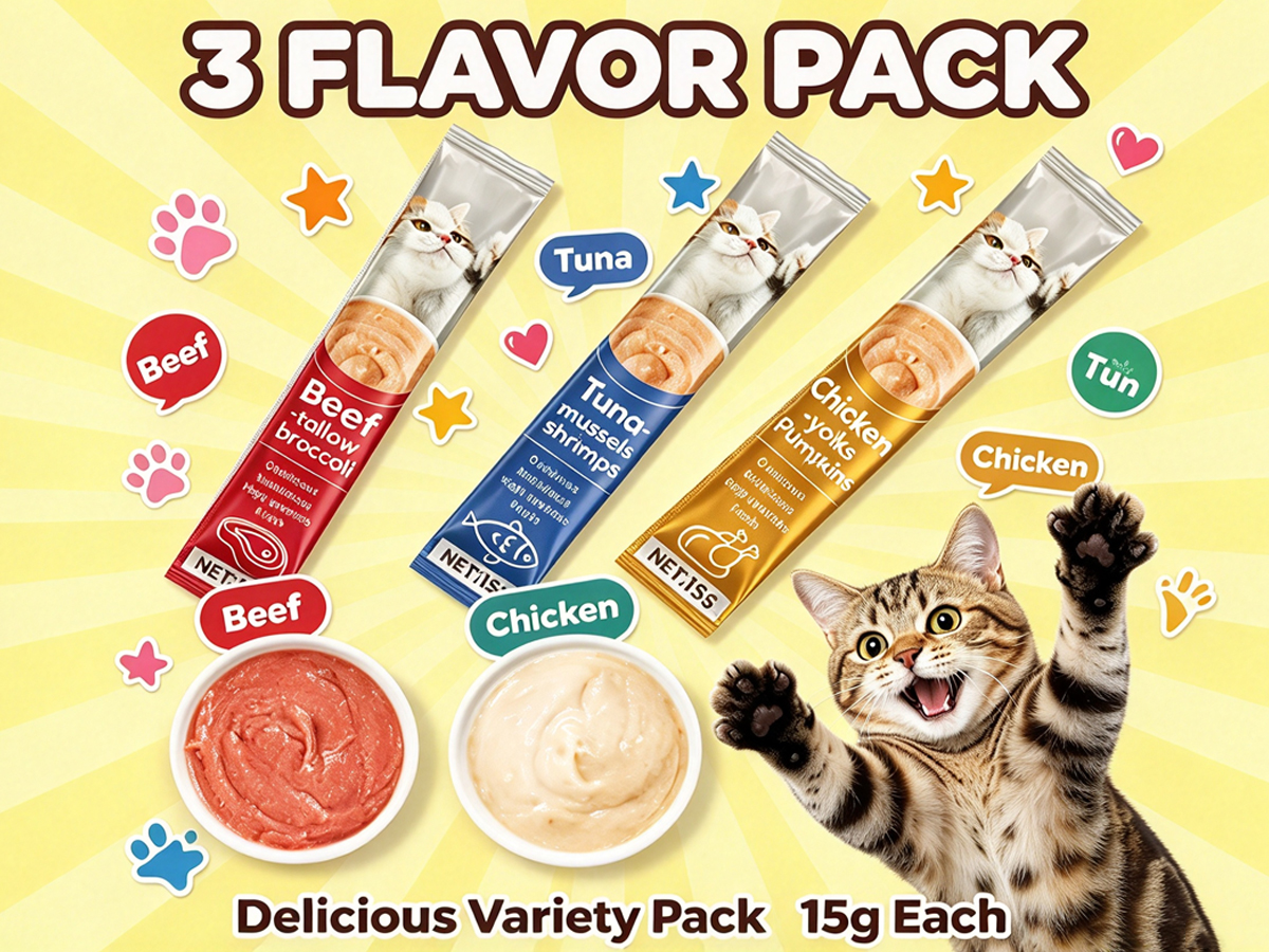 N4P Cat Puree Sticks – 3 Flavors Available